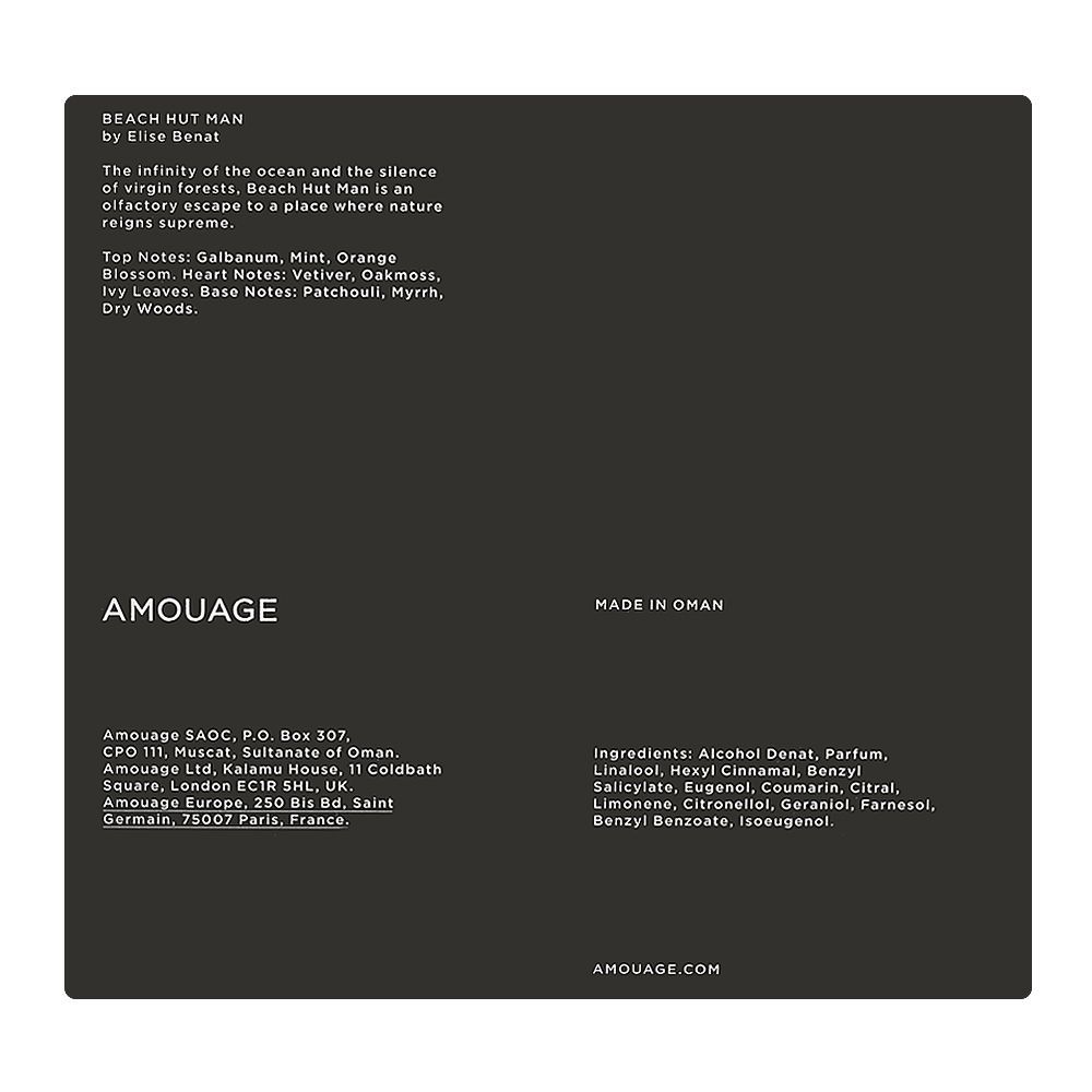 AMOUAGE BEACH HUT MAN EDP 100ML
