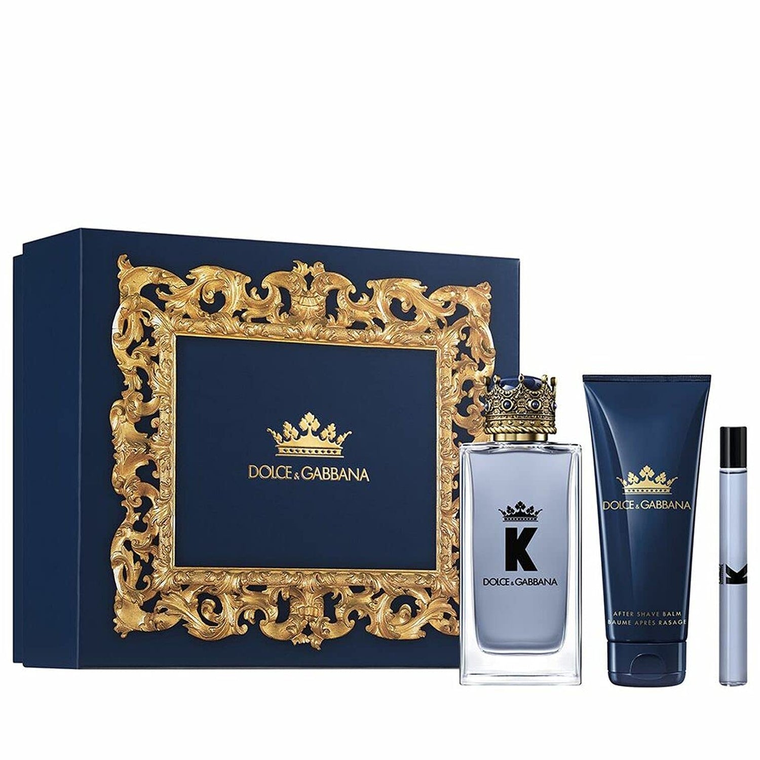 D&G KING MEN EDP 3S SET (100ML+50ML A/SHAVE+50MLS/GELL)