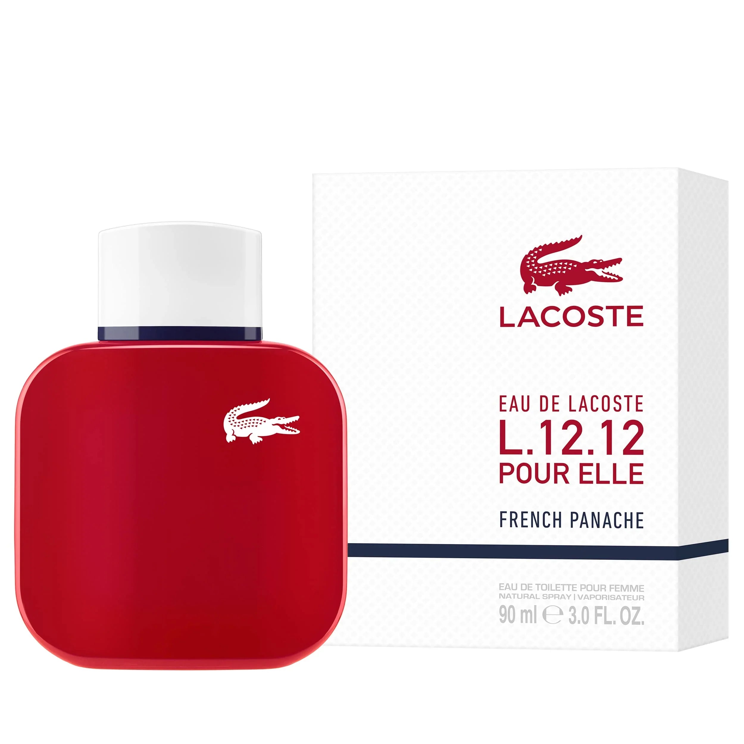 LACOSTE EAU DE FRENCH PANACHE WOMEN EDT 90ML ORIGINALS BY DMARINA