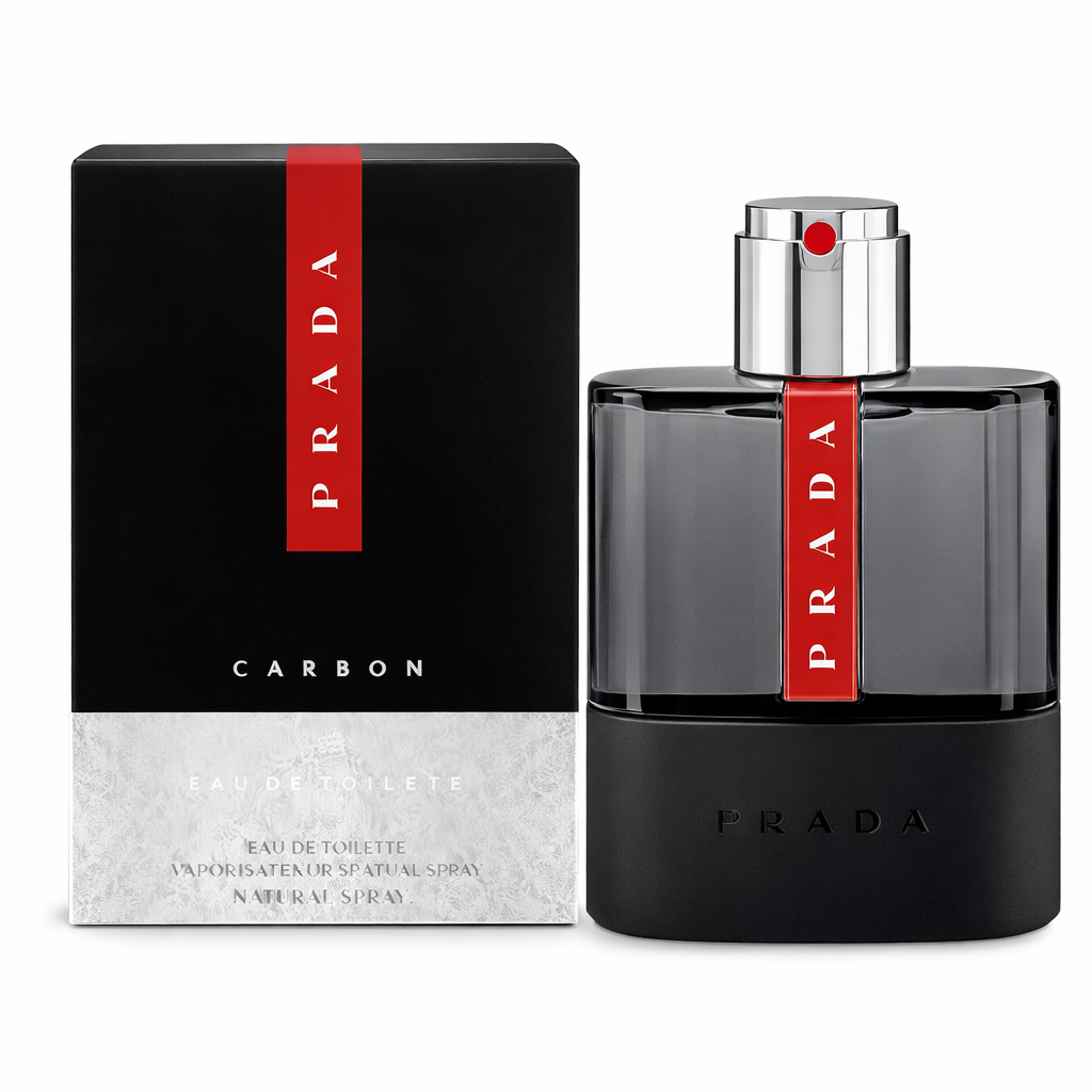 PRADA LUNA ROSA CARBON POUR HOMME MEN EDT 100ML