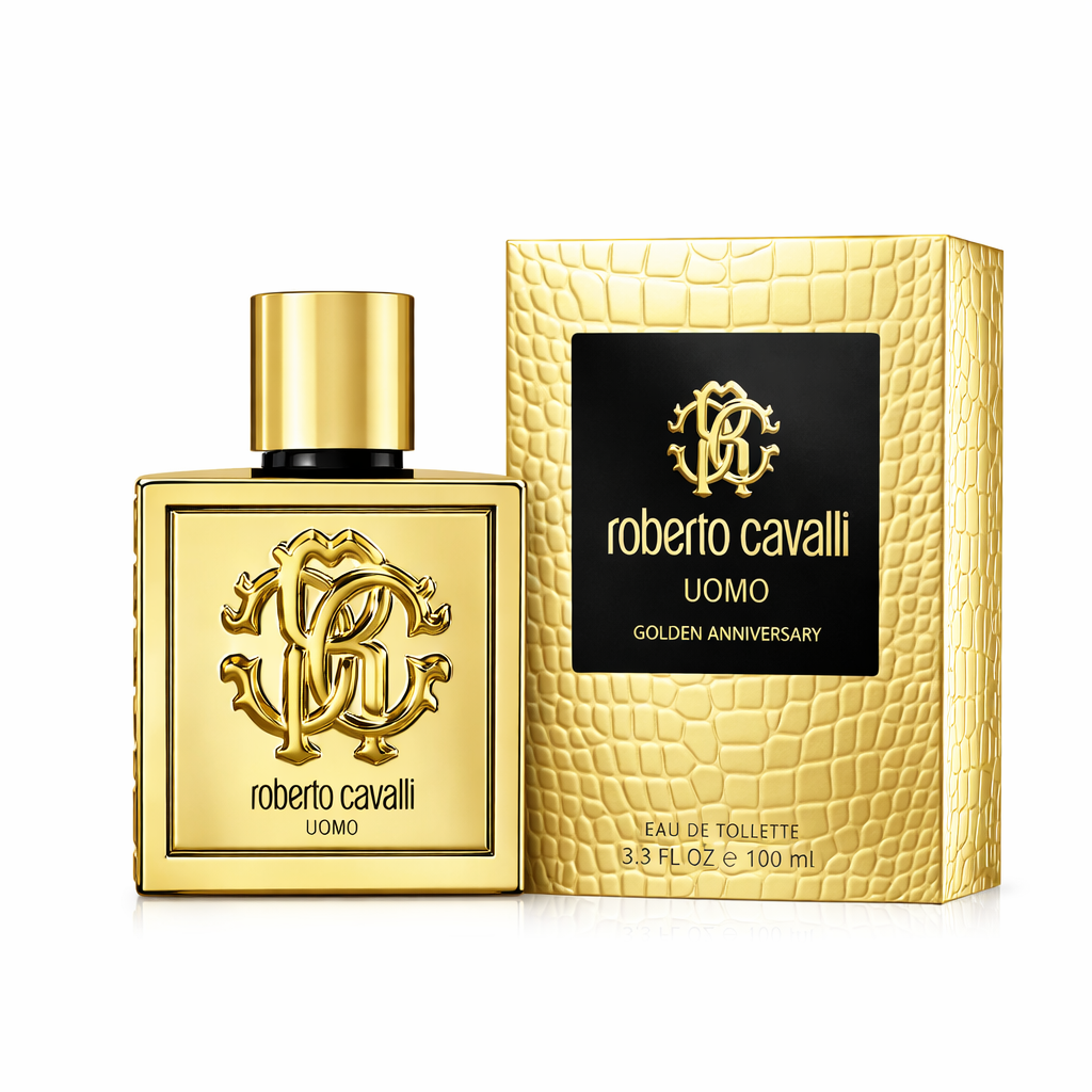 ROBERTO CAVALI UOMO GOLDEN ANNIVERSARY INTENSE MEN EDP 100ML