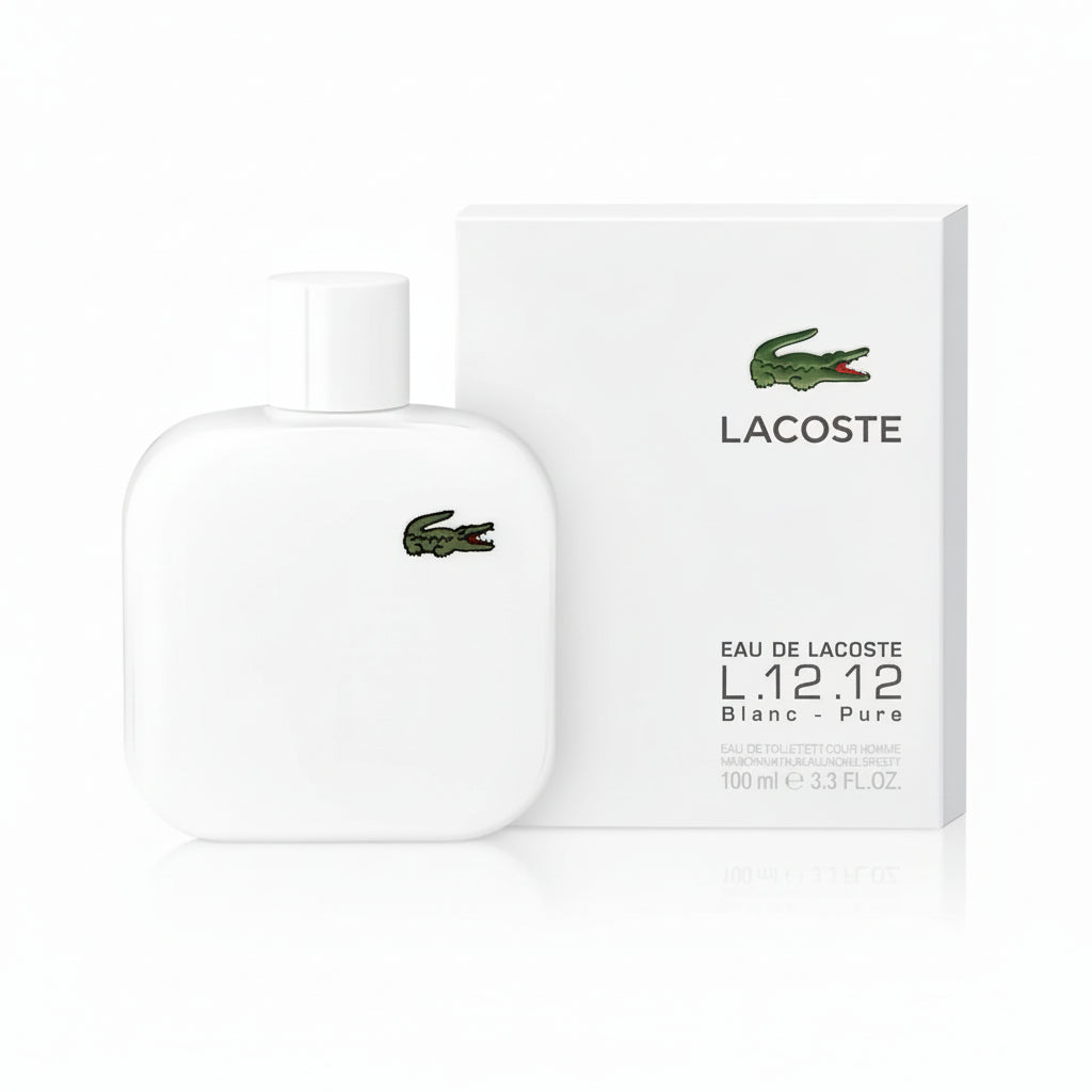 LACOSTE EAU DE BLANC WHITE MEN EDT 100ML