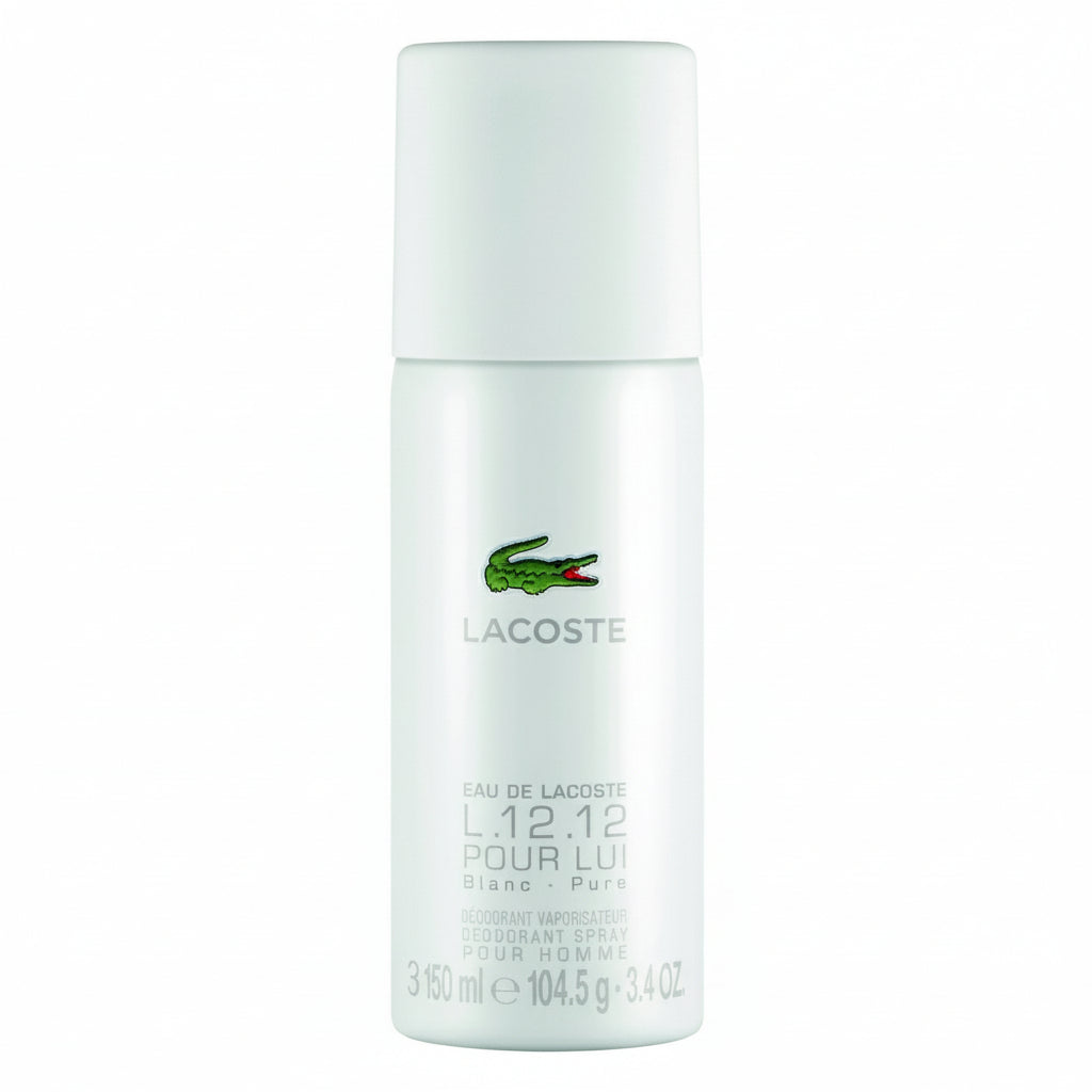 LACOSTE 12.12 BLANC FOR MEN BODY SPRAY 150ML