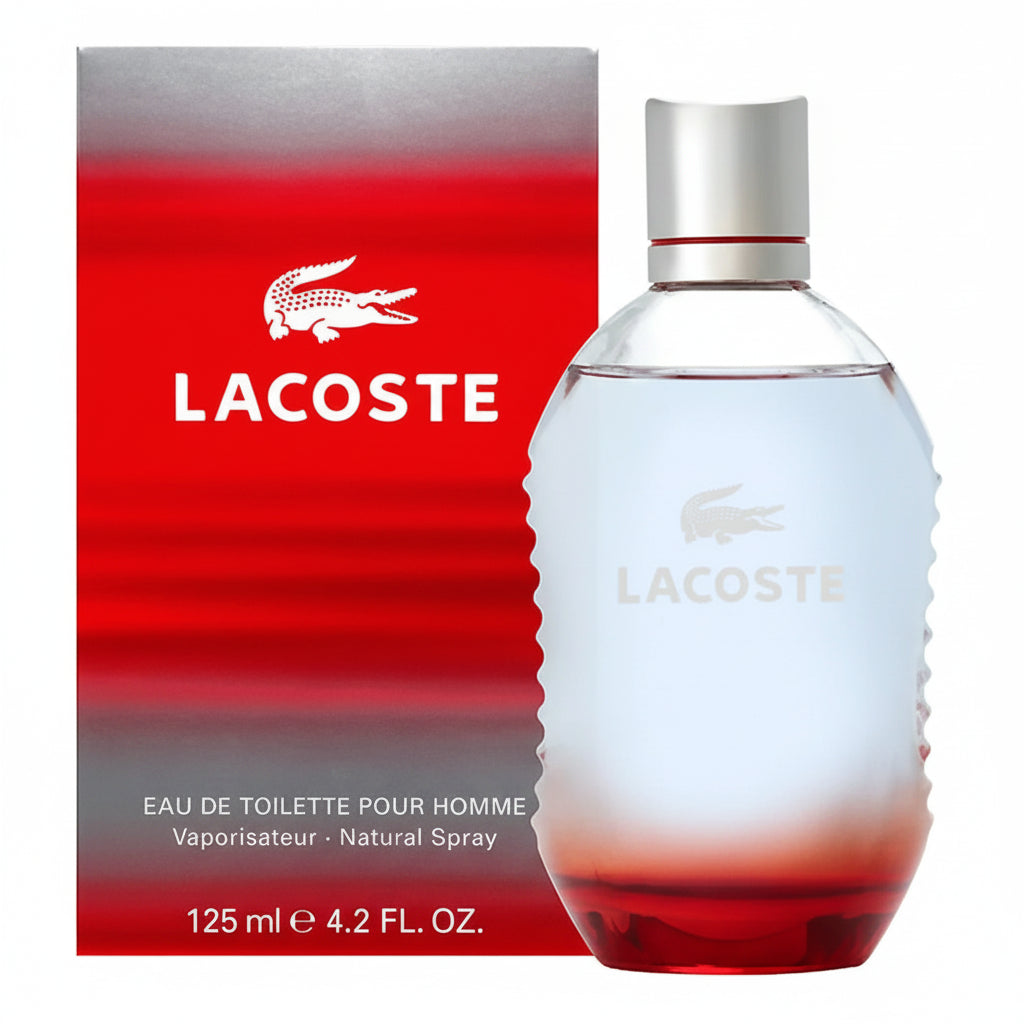 LACOSTE RED MEN EDT 125ML