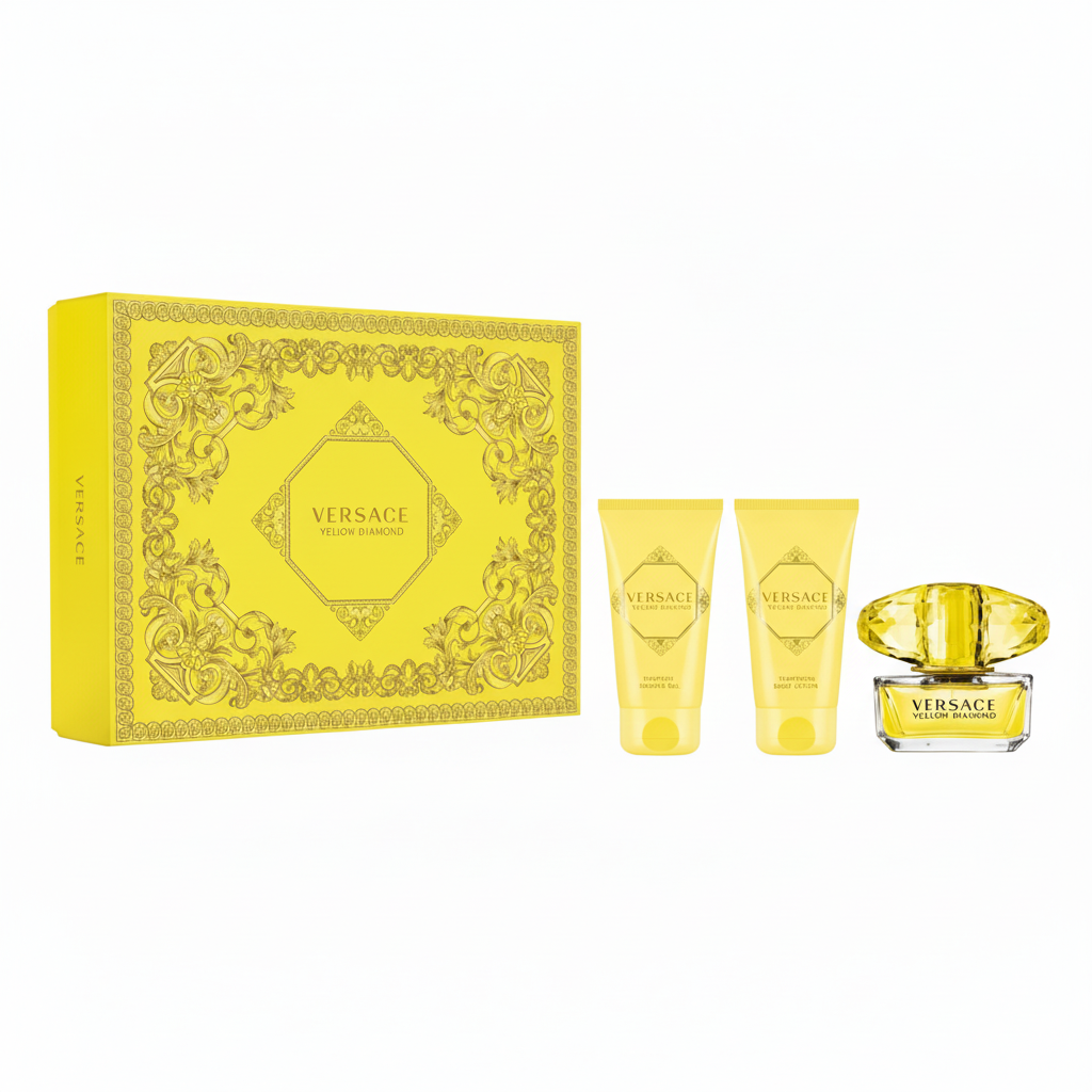 VERSACE YELLOW DIAMOND GIFT SET EDT