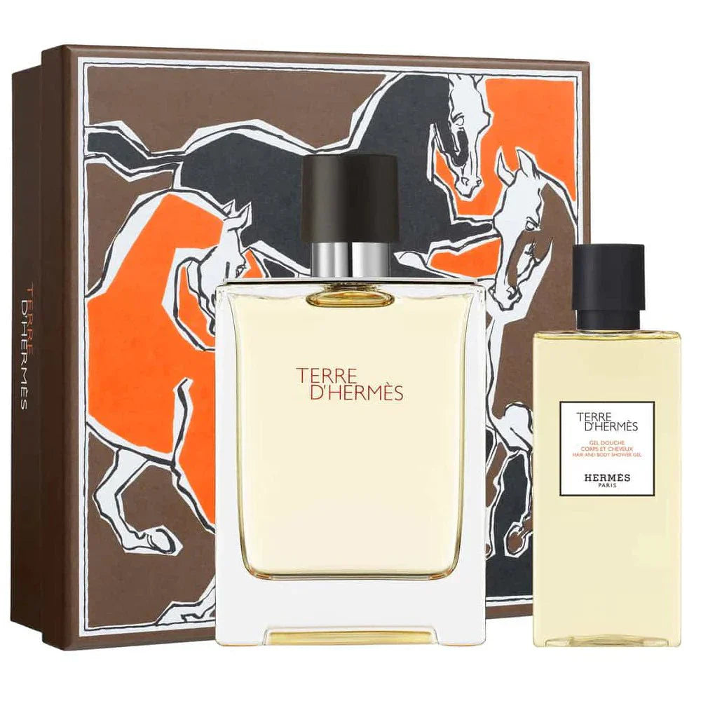 HERMES TERRE D HEMMES EDT 100ML+HAIR & SHOWER GEL SET