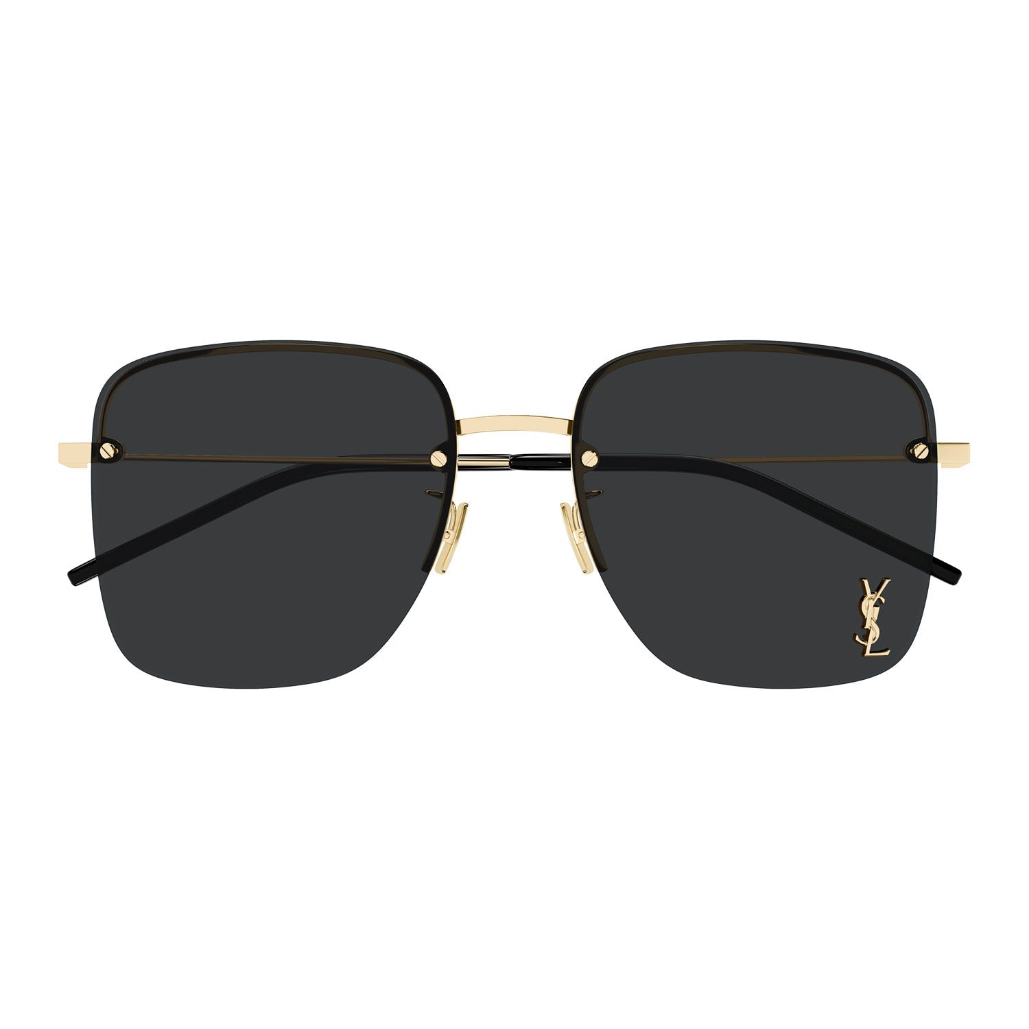 MONOGRAM MODERN HALF RIM SQUARED FEMININE SHAPE