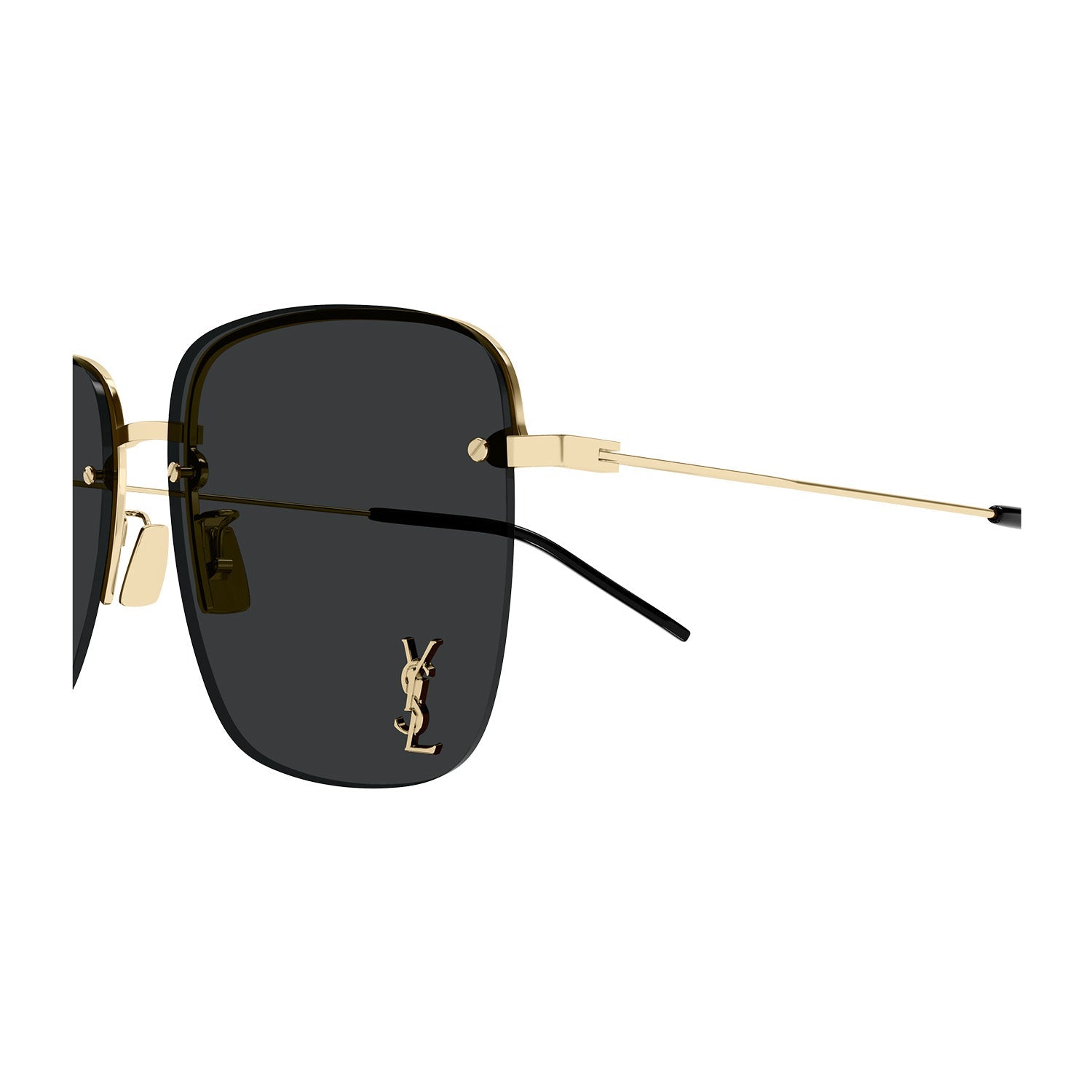 MONOGRAM MODERN HALF RIM SQUARED FEMININE SHAPE